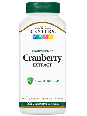 21st Century Cranberry Extract Capsules