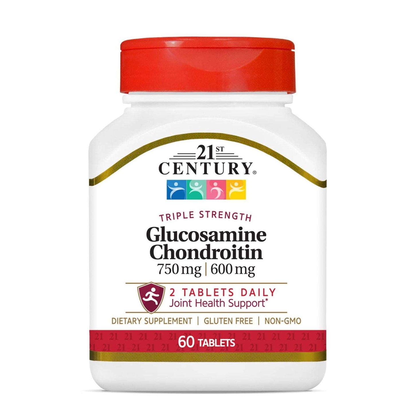 21st Century Triple Strength Glucosamine Chondroitin 750mg - Brivane