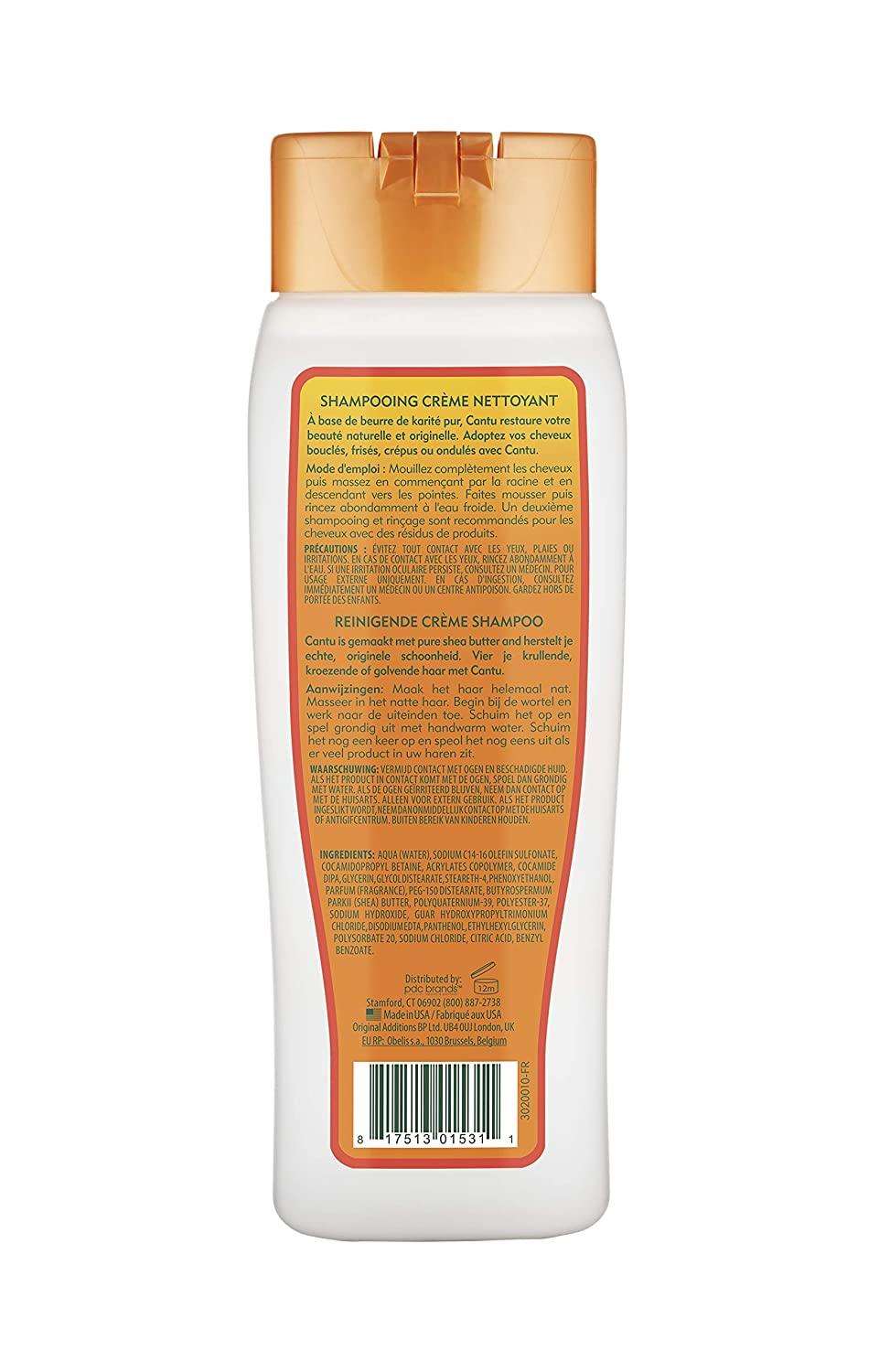 Cantu Natural Cleansing Cream Shampoo - Brivane