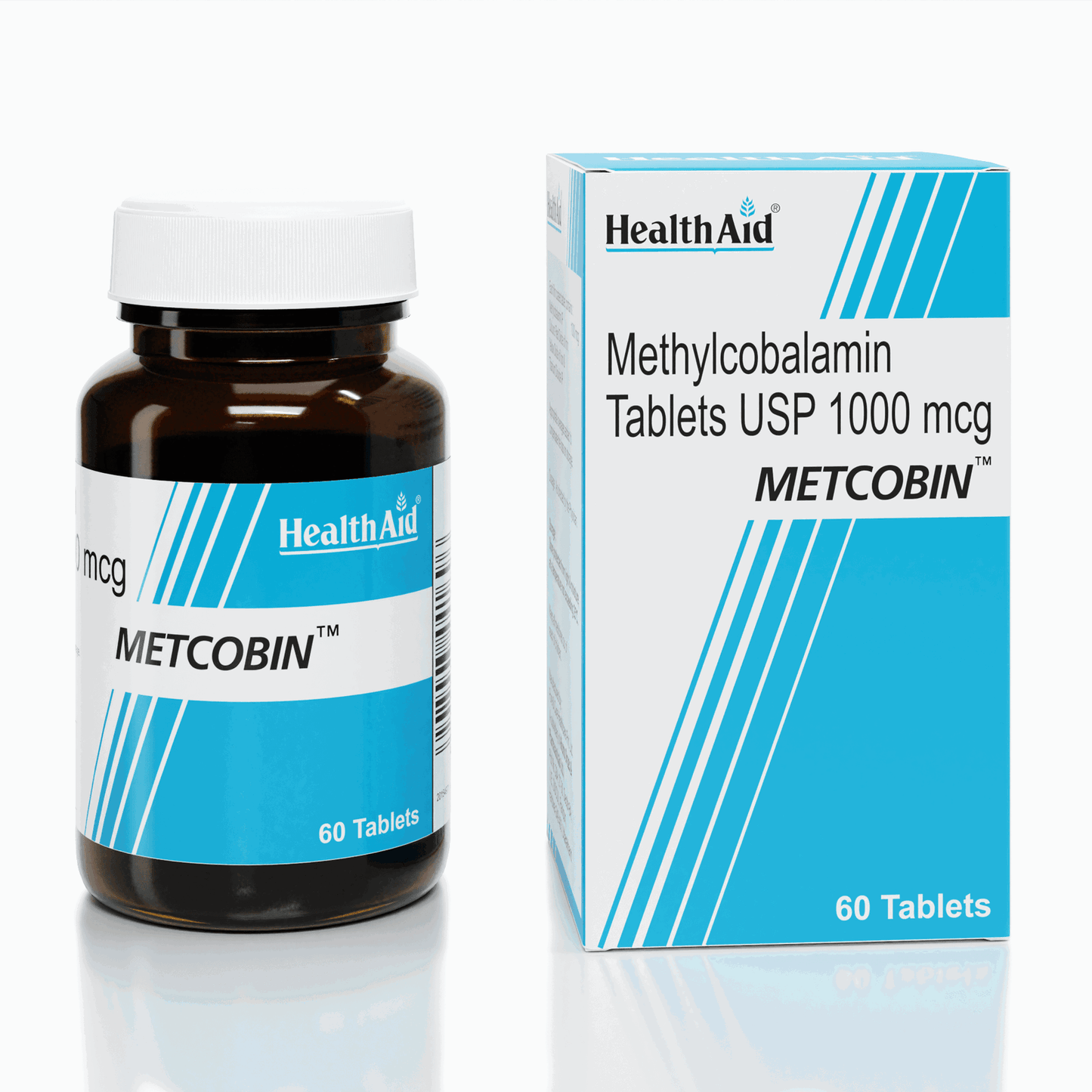 Health Aid Methylcobalamin Metcobin 1000mcg Tablets - Brivane