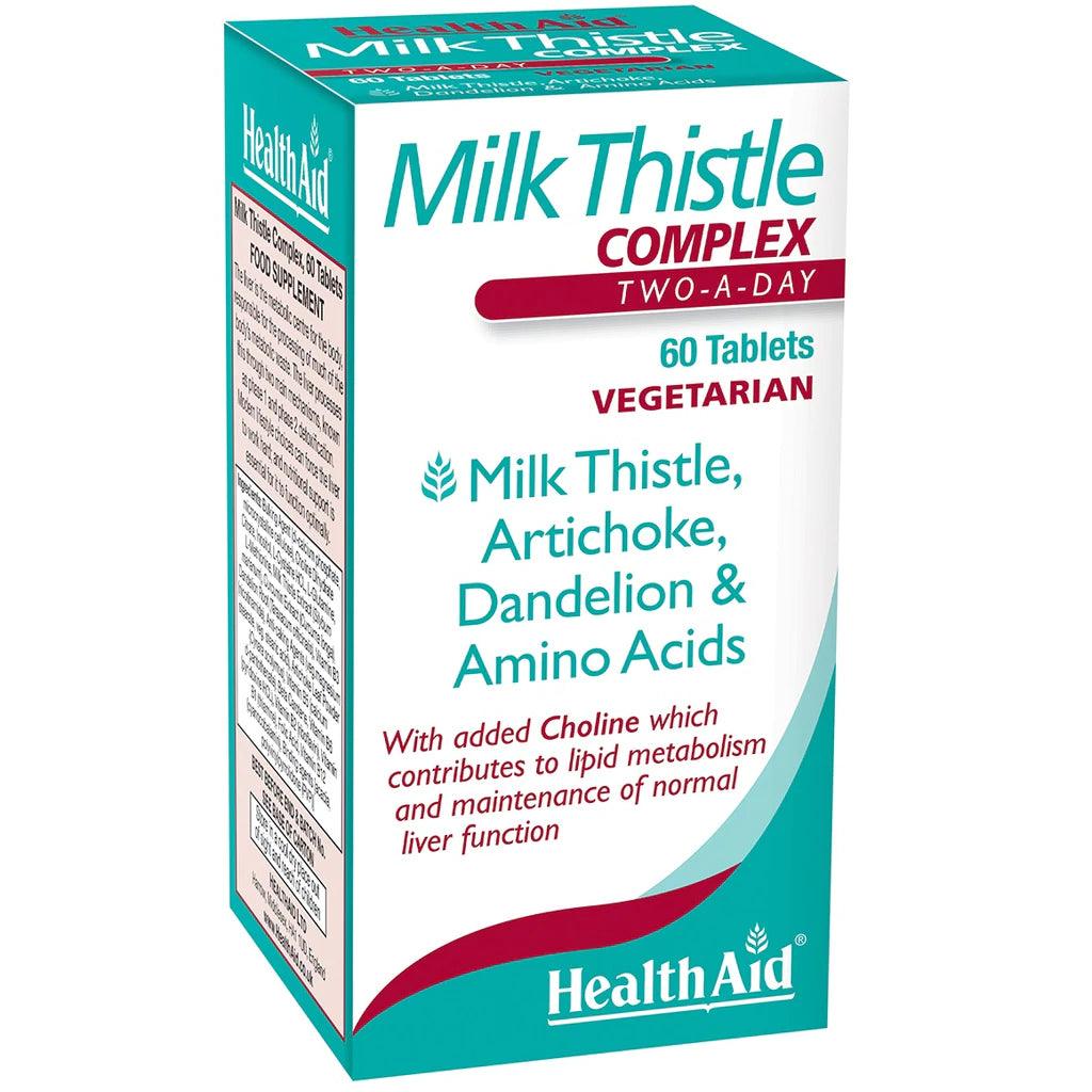 Health Aid Milk Thistle Complex Tablets - Brivane