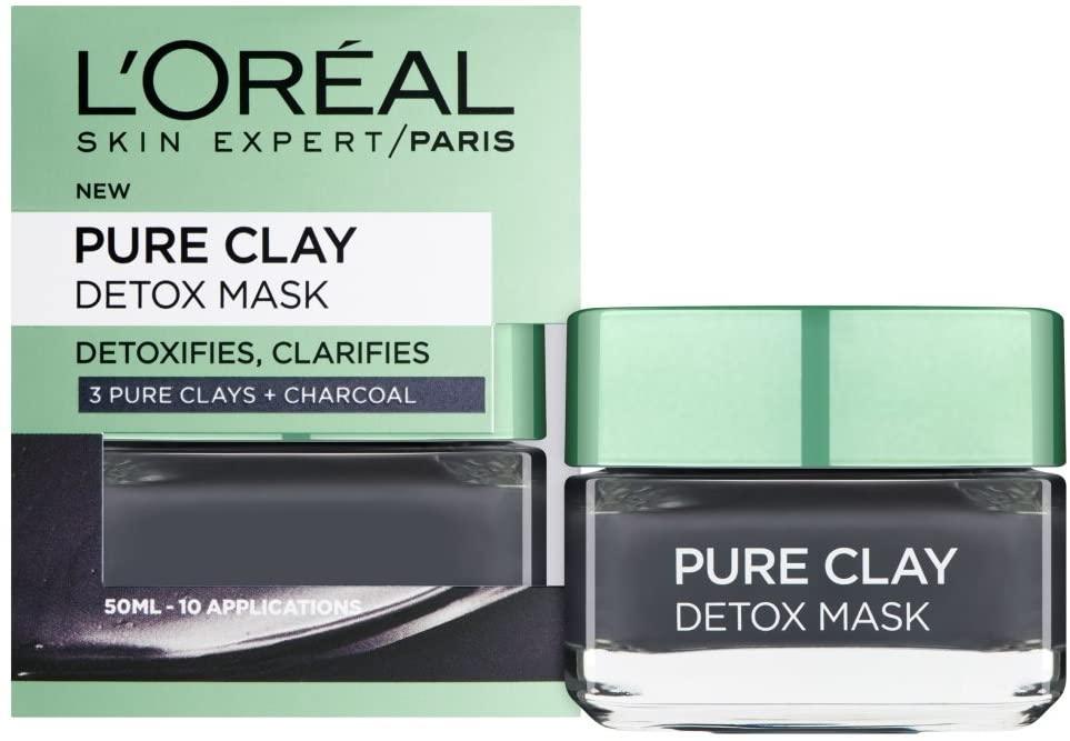 L'Oreal Pure Clay Detox Face Mask - Brivane