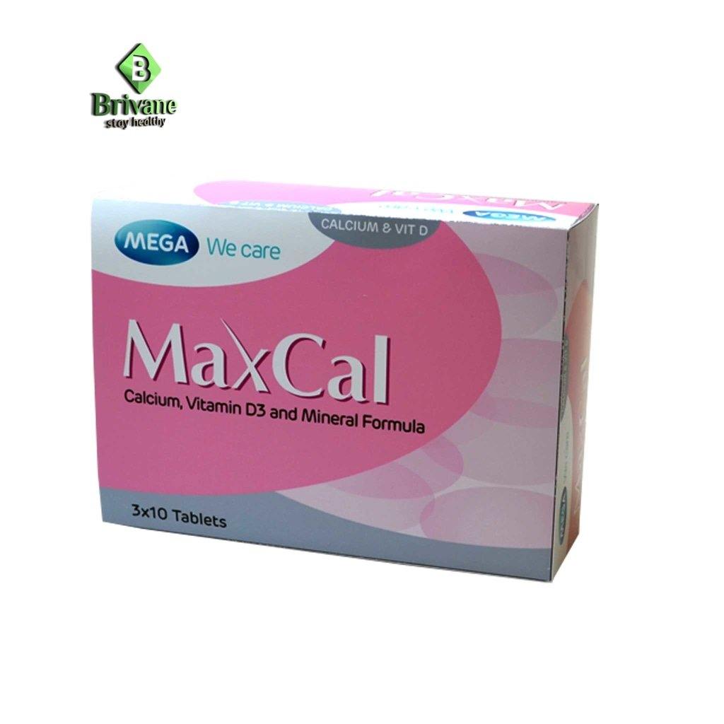 Mega We Care Maxcal Tablets - Brivane