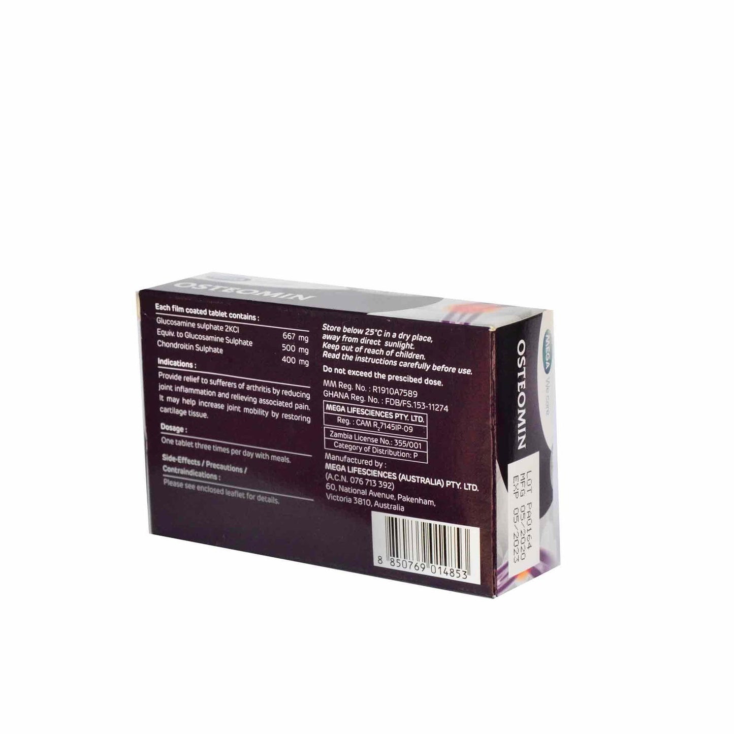 Mega We Care Osteomin 30 film coated tablets - Brivane