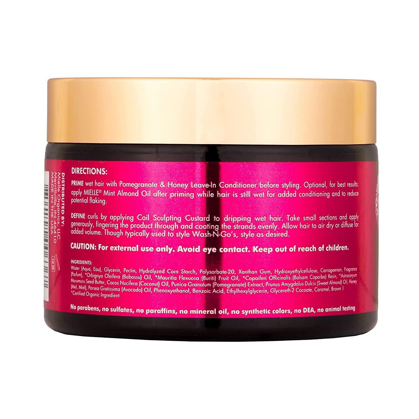 Mielle Pomegranate and Honey Coil Sculpting Custard - Brivane