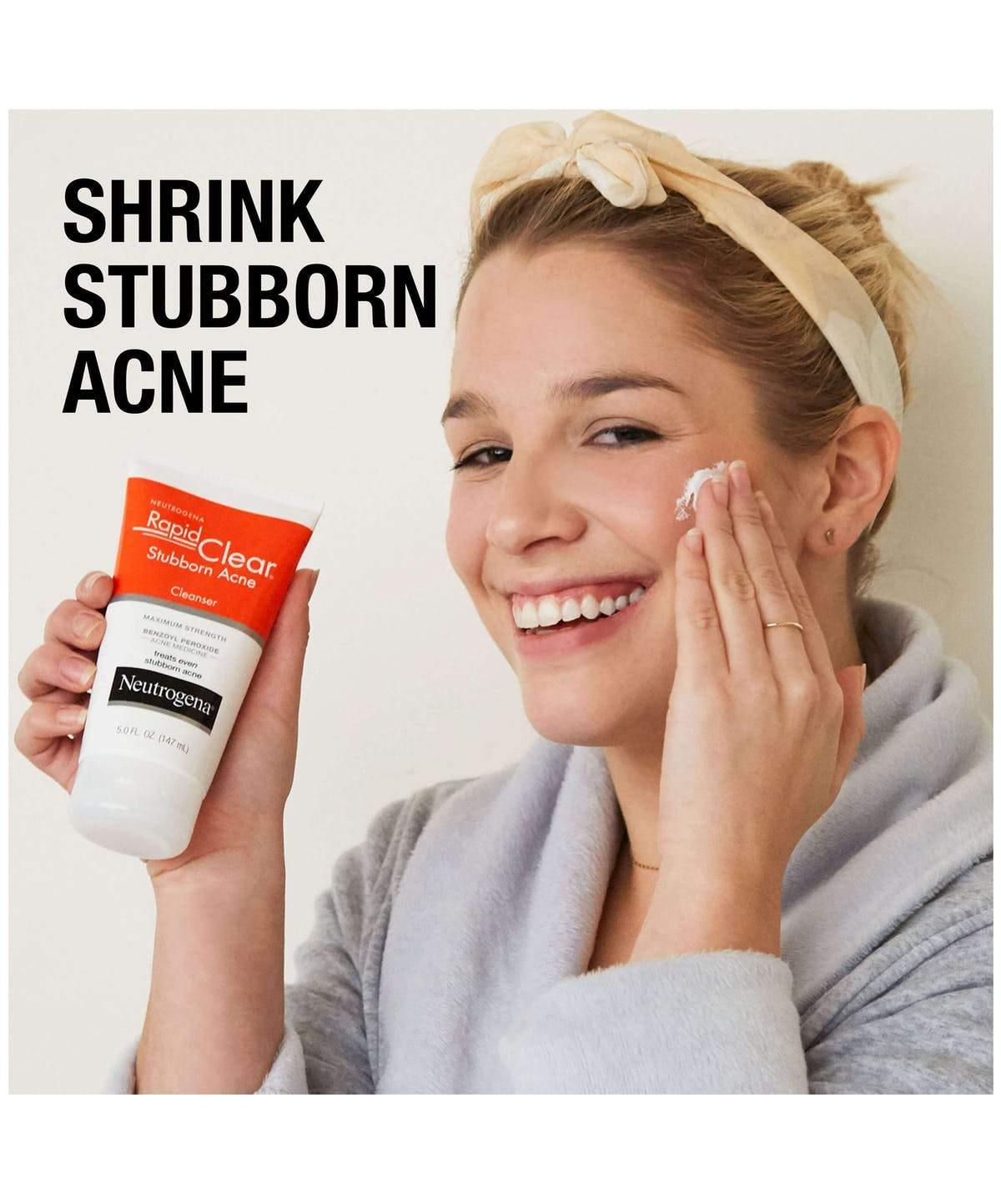 Neutrogena Rapid Clear Stubborn Acne Cleanser - Brivane