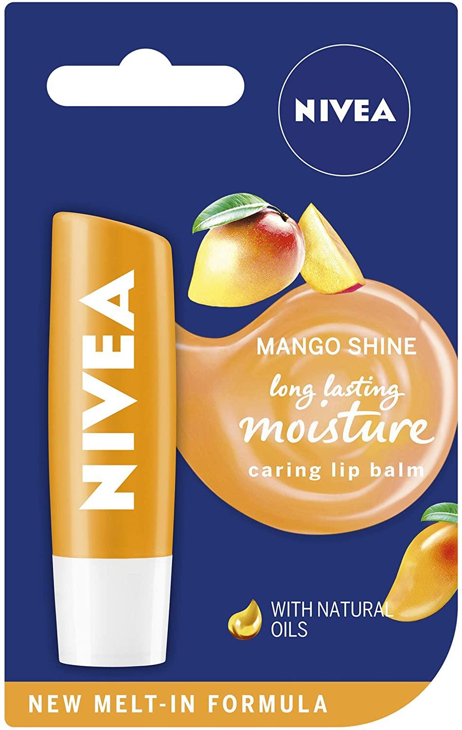 Nivea Mango Shine Lip Balm - Brivane