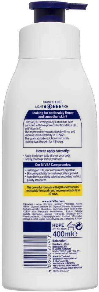 Nivea Q10 Vitamin C Firming Body Lotion - Brivane