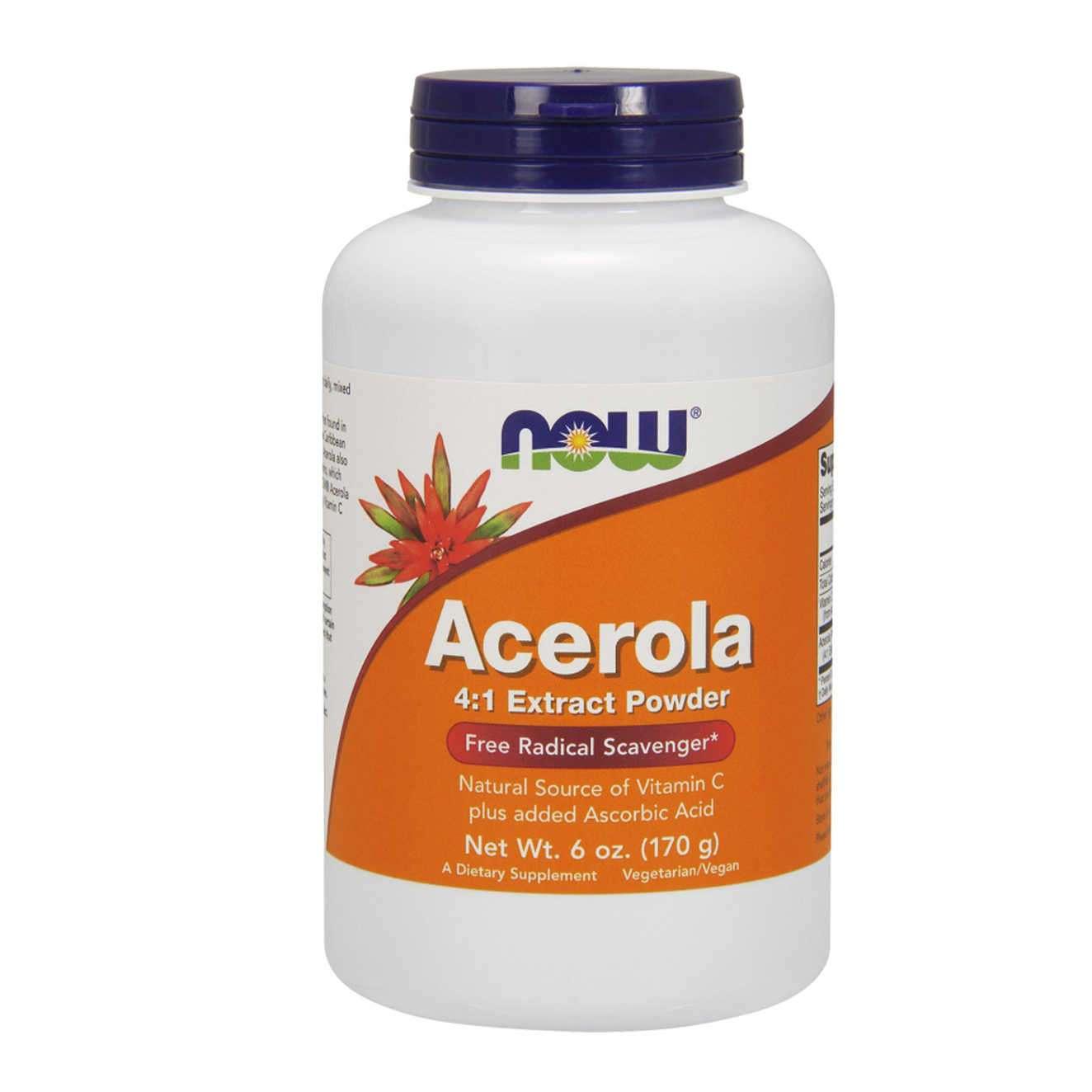 Now Foods Acerola Extract Powder - Brivane
