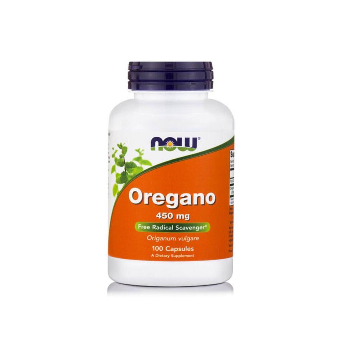 Now Foods Oregano 450mg Veg Capsules - Brivane
