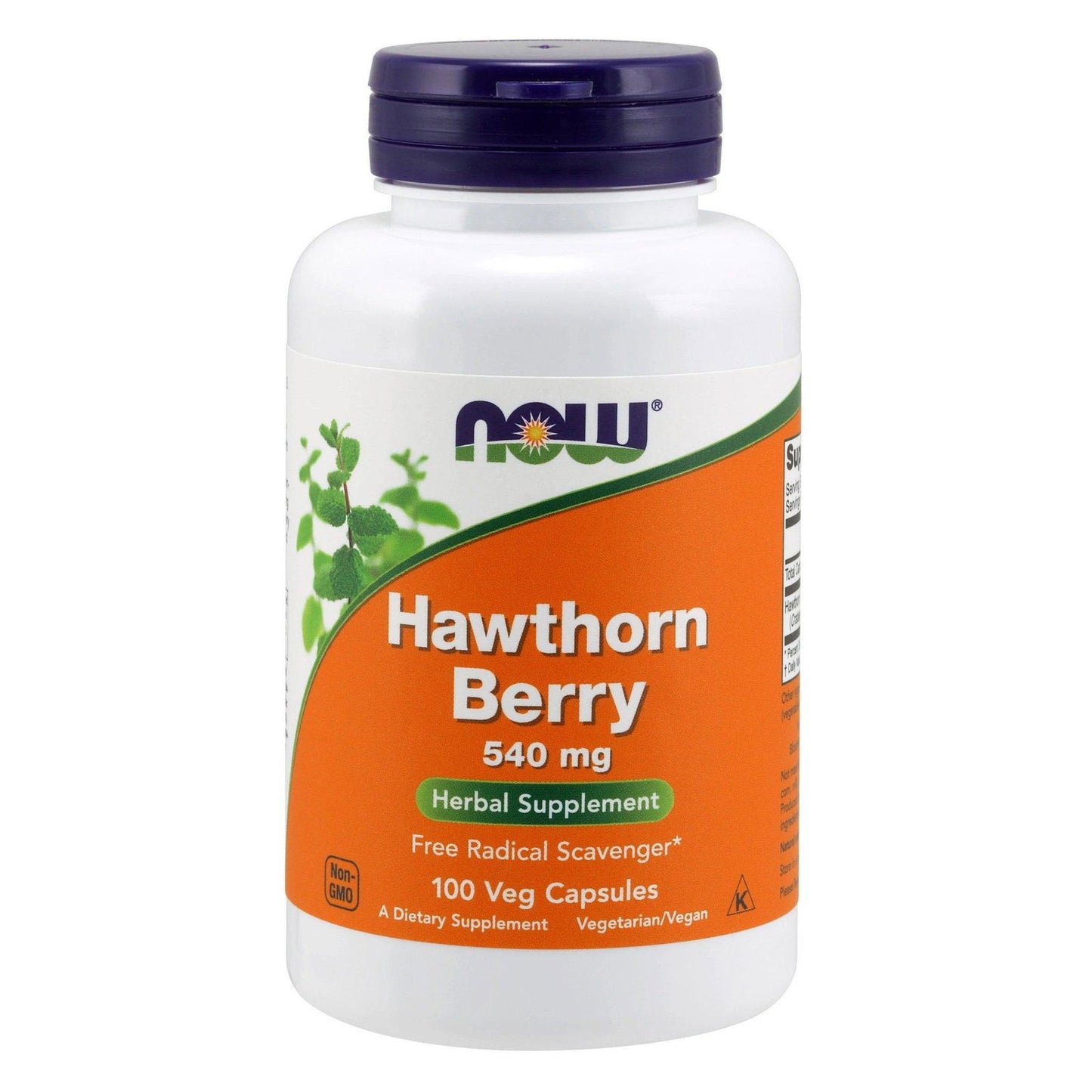 Now Hawthorn Berry 540mg Veg Capsules - Brivane