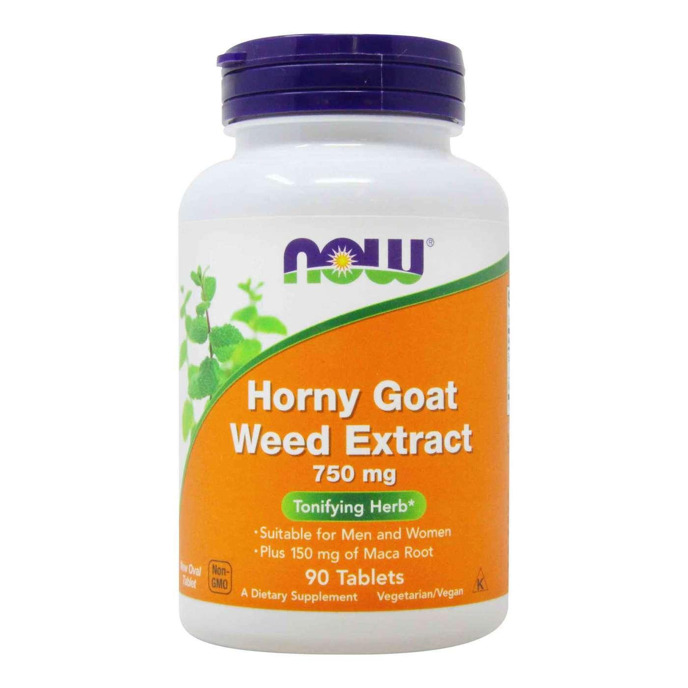 Now Horny Goat Weed Extract By Now Foods - Brivane