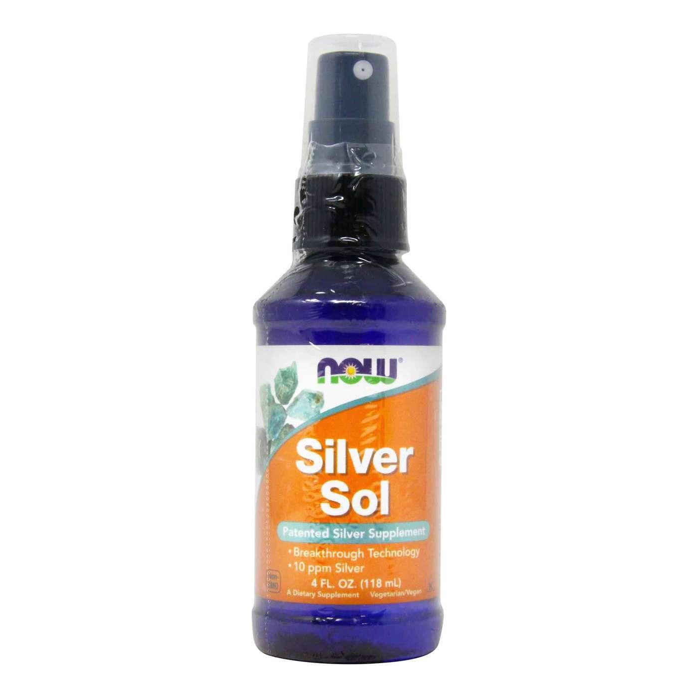 Now Silver Sol Spray and Liquid - Brivane