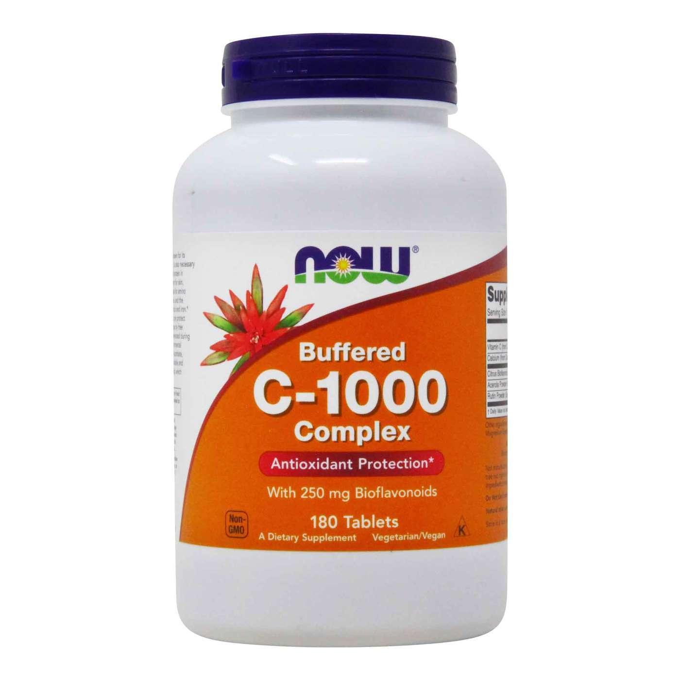 Now Vitamin C-1000 Sustained Release Tablet - Brivane