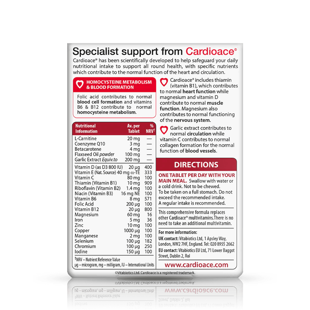 Vitabiotics Cardioace Original - Brivane