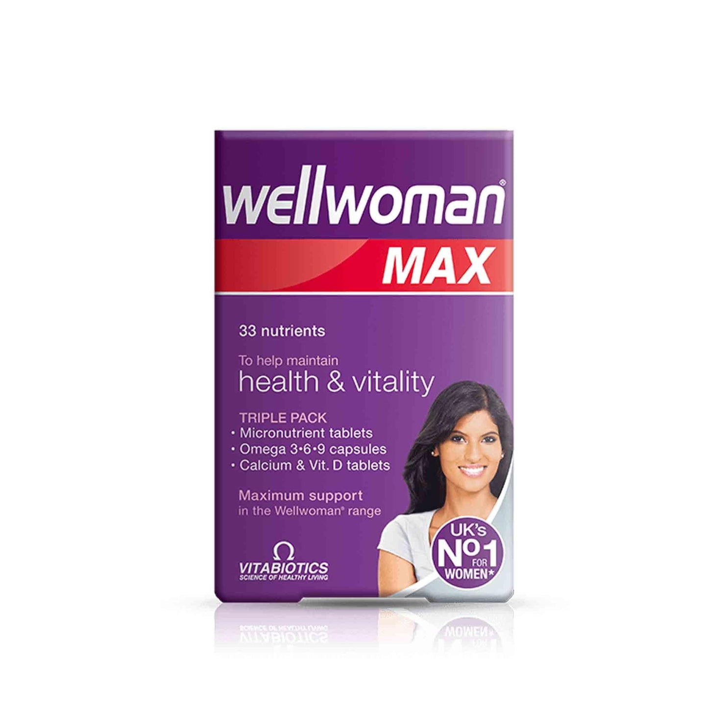 Wellwoman Max Tablets By Vitabiotics | | Women Daily Vitamins - Brivane