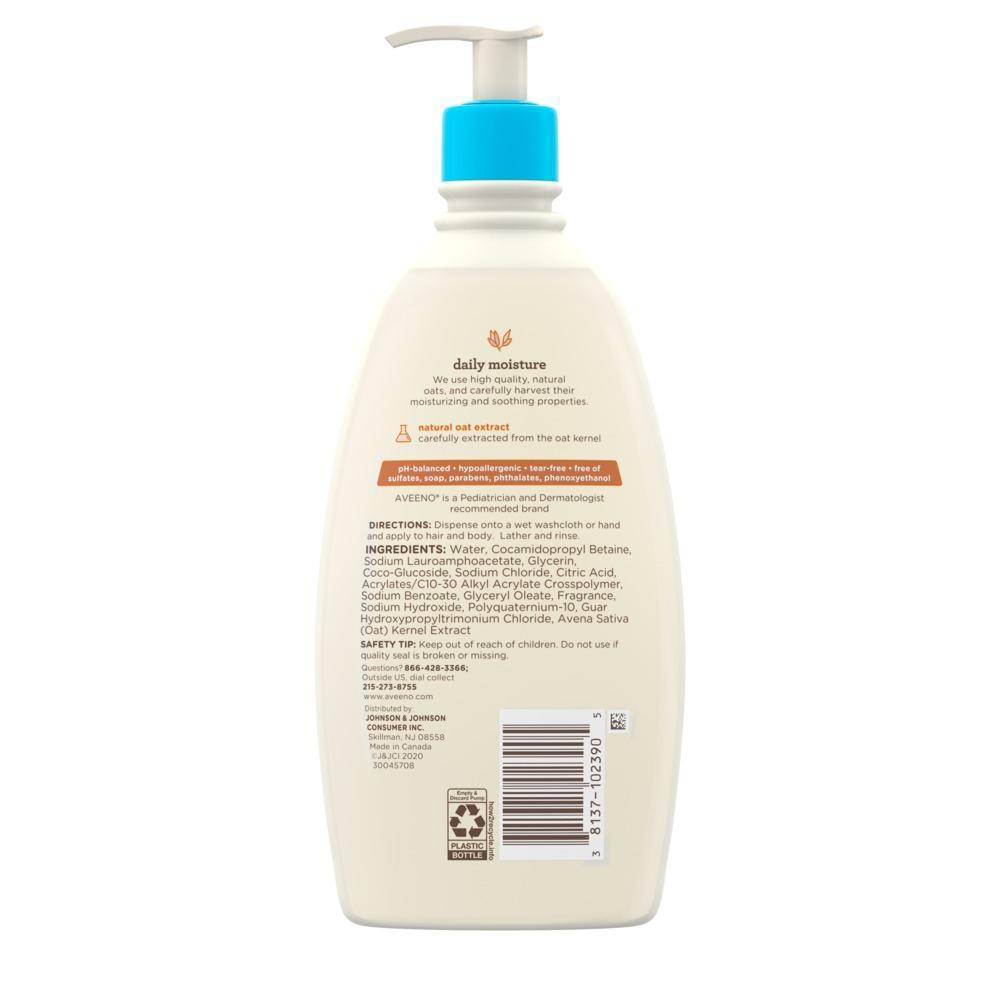 Aveeno Daily Baby Wash And Shampoo