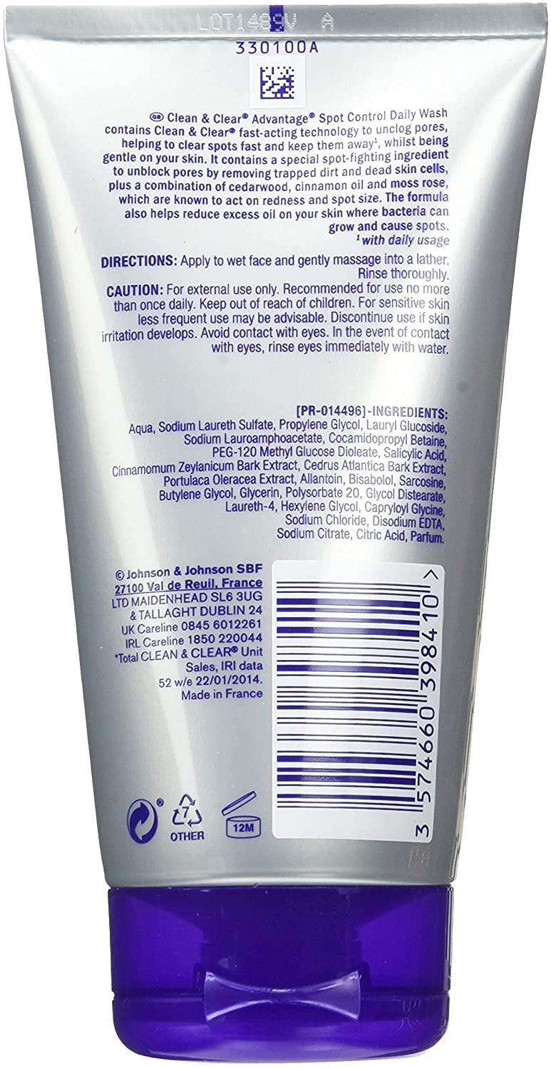 Clean And Clear Advantage Control Daily Wash