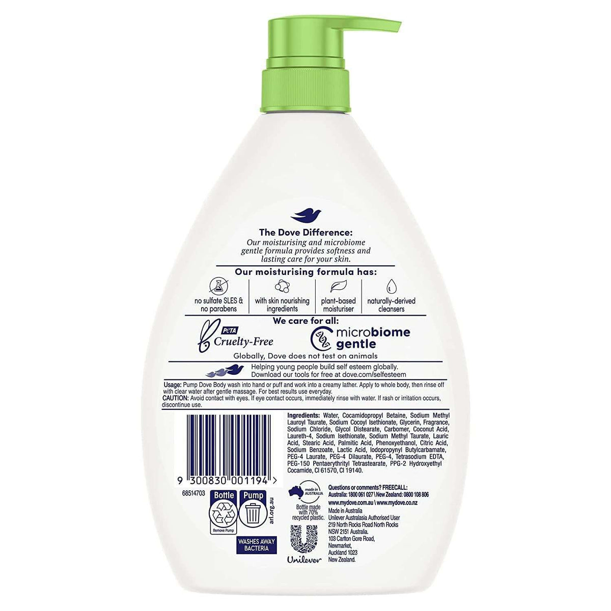 Dove Go Fresh Body Wash