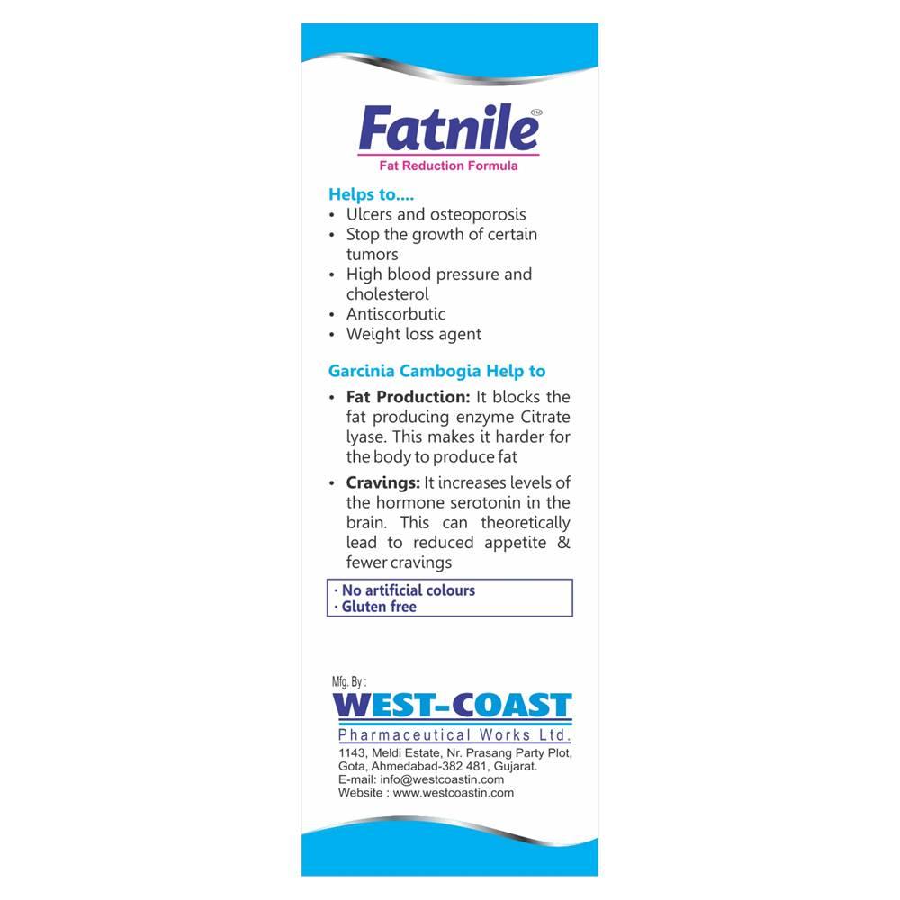 Fatnile Fat Reduction Formula 60 Capsules