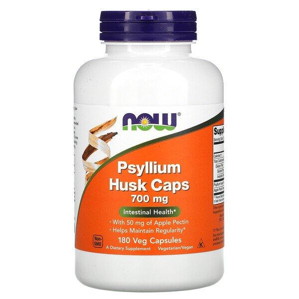 Now Pshyllium Husk 700mg Veg Capsules