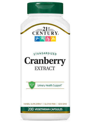 21st Century Cranberry Extract Capsules - Brivane