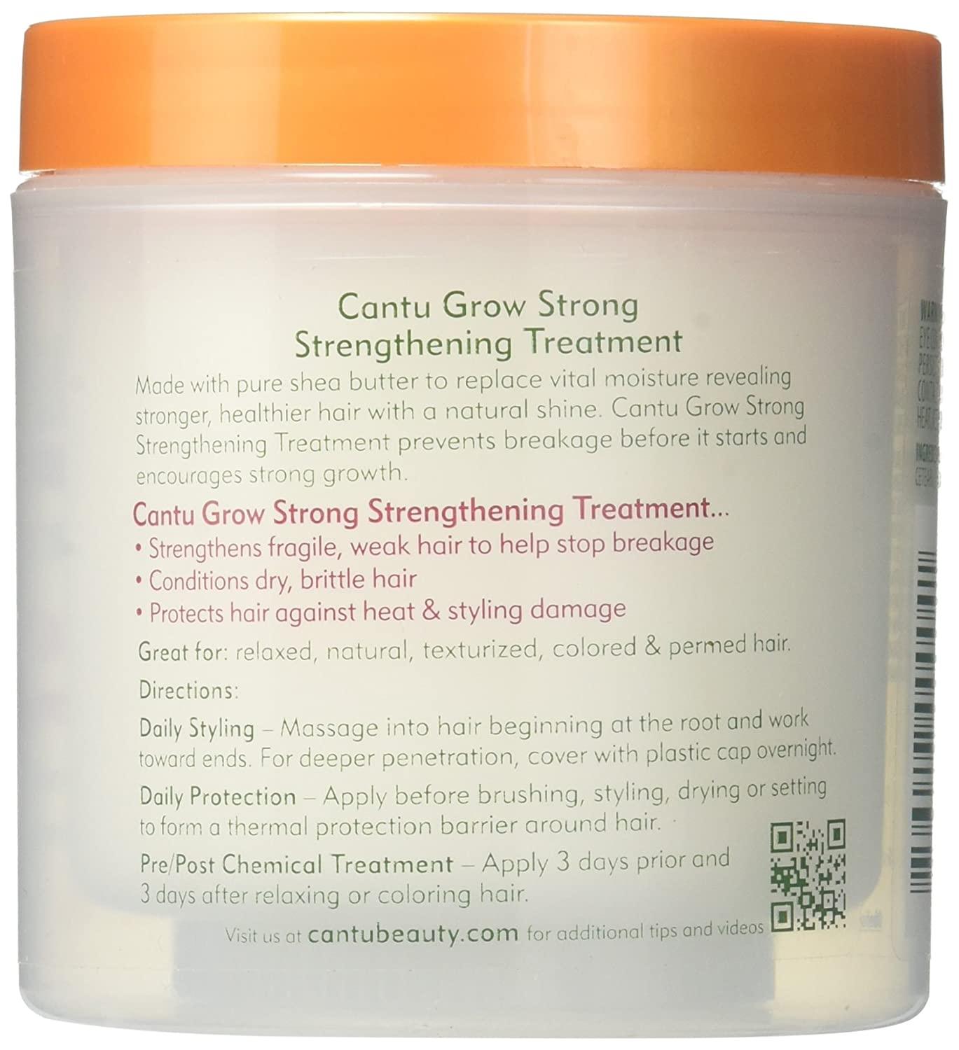 Cantu Grow Strong Strengthening Treatment Back View