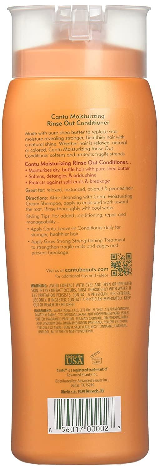 Cantu Moisturising Rinse Out Conditioner Back View