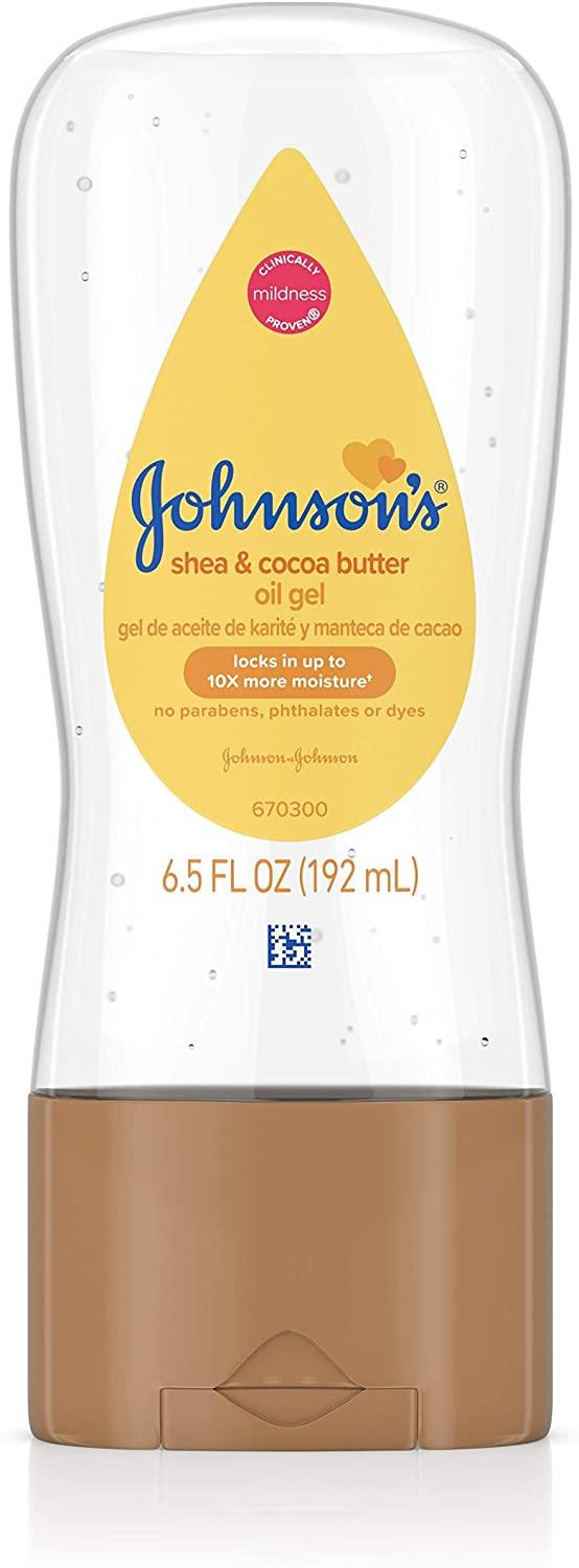 Johnson's Baby Oil Gel with Shea and Cocoa Butter - Brivane