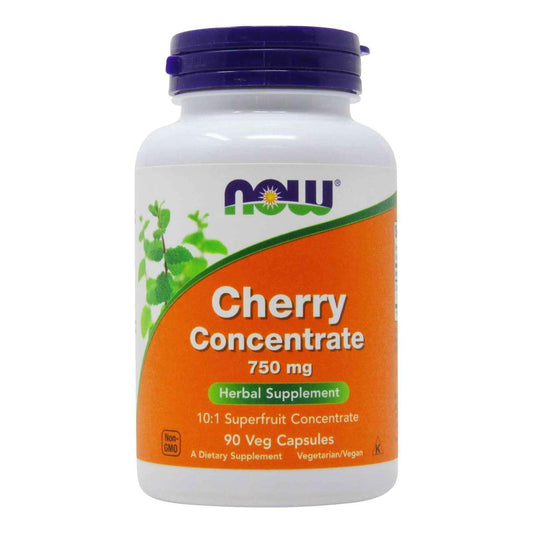 Now Cherry Concentrate 750mg Veg Capsules - Brivane