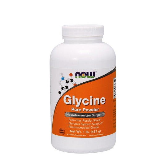 Now Foods Glycine Pure Powder 