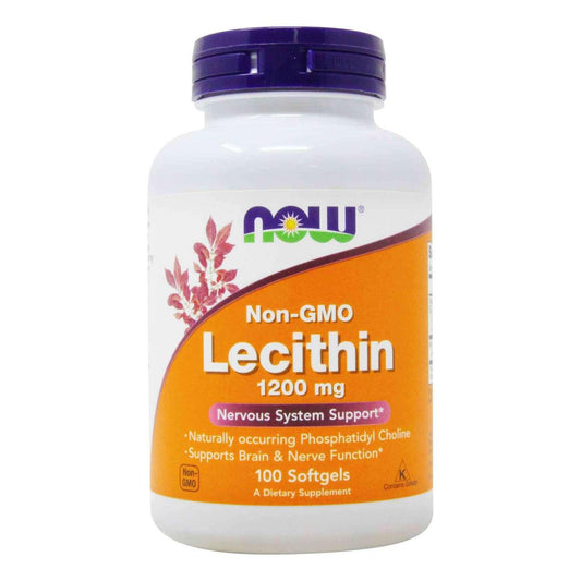 Now Foods Lecithin 1200mg Softgels