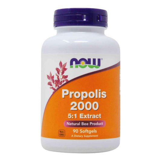 Now Propolis 2000 5:1 Extract Softgels