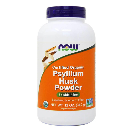 Now Pshyllium Husk Powder Organic