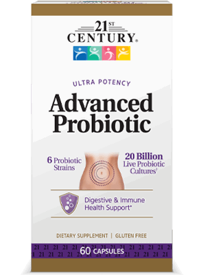 21st Century Advanced Probiotic 60 Capsules