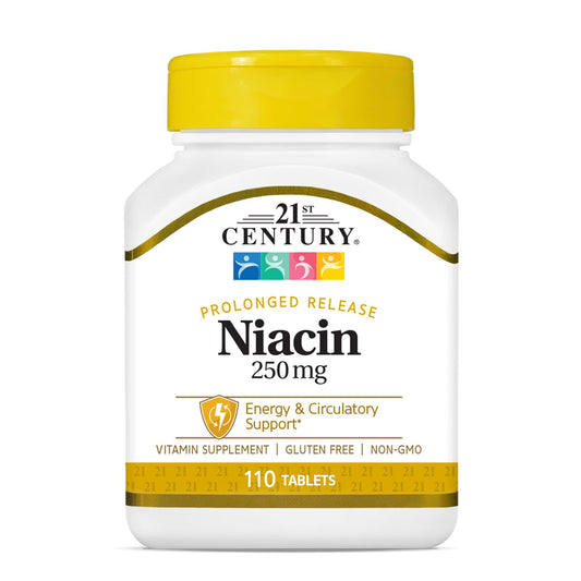 21st Century Niacin Prolonged Release 250 mg
