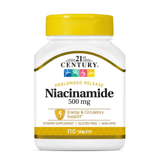 21st Century Prolonged Release Niacinamide 500 mg