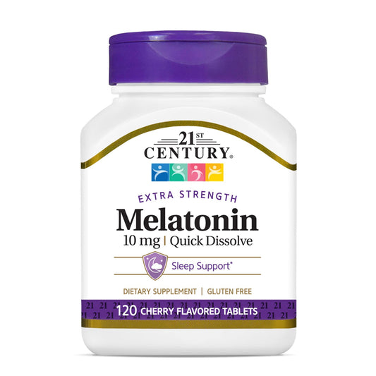 21st Century Quick Dissolve Melatonin 10 mg