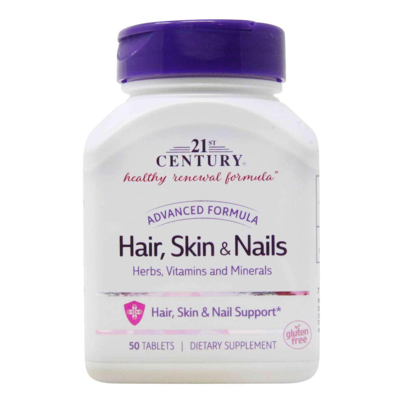 21st Century, Advanced Formula Hair, Skin & Nails - Brivane