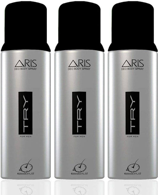 Aris Try Men's Deo  Spray - Brivane