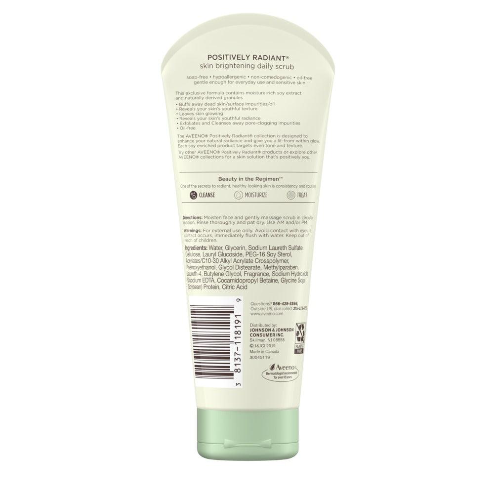 Aveeno Positively Radiant Skin Brightening Daily Scrub - Brivane
