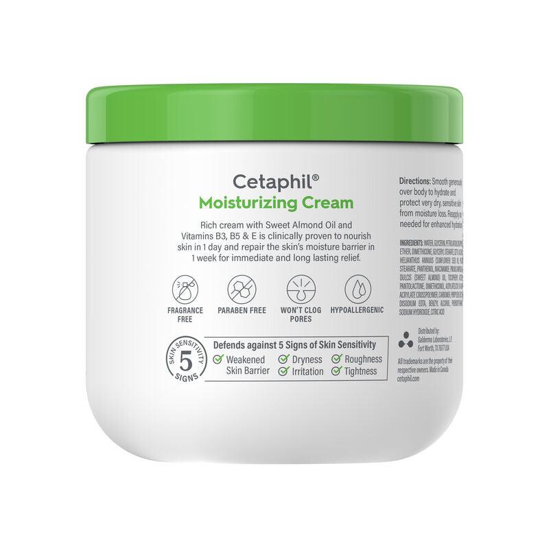Cetaphil Moisturizing Cream For Dry, Sensitive Skin - Brivane
