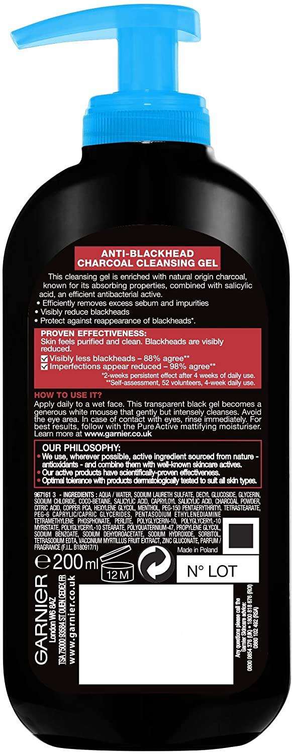Garnier Anti Blackhead Cleansing Gel - Brivane