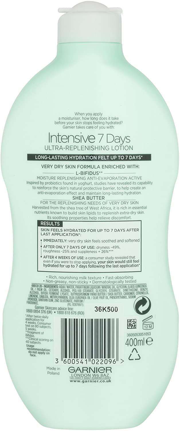 Garnier Body Lotion Intensive 7 Days - Brivane