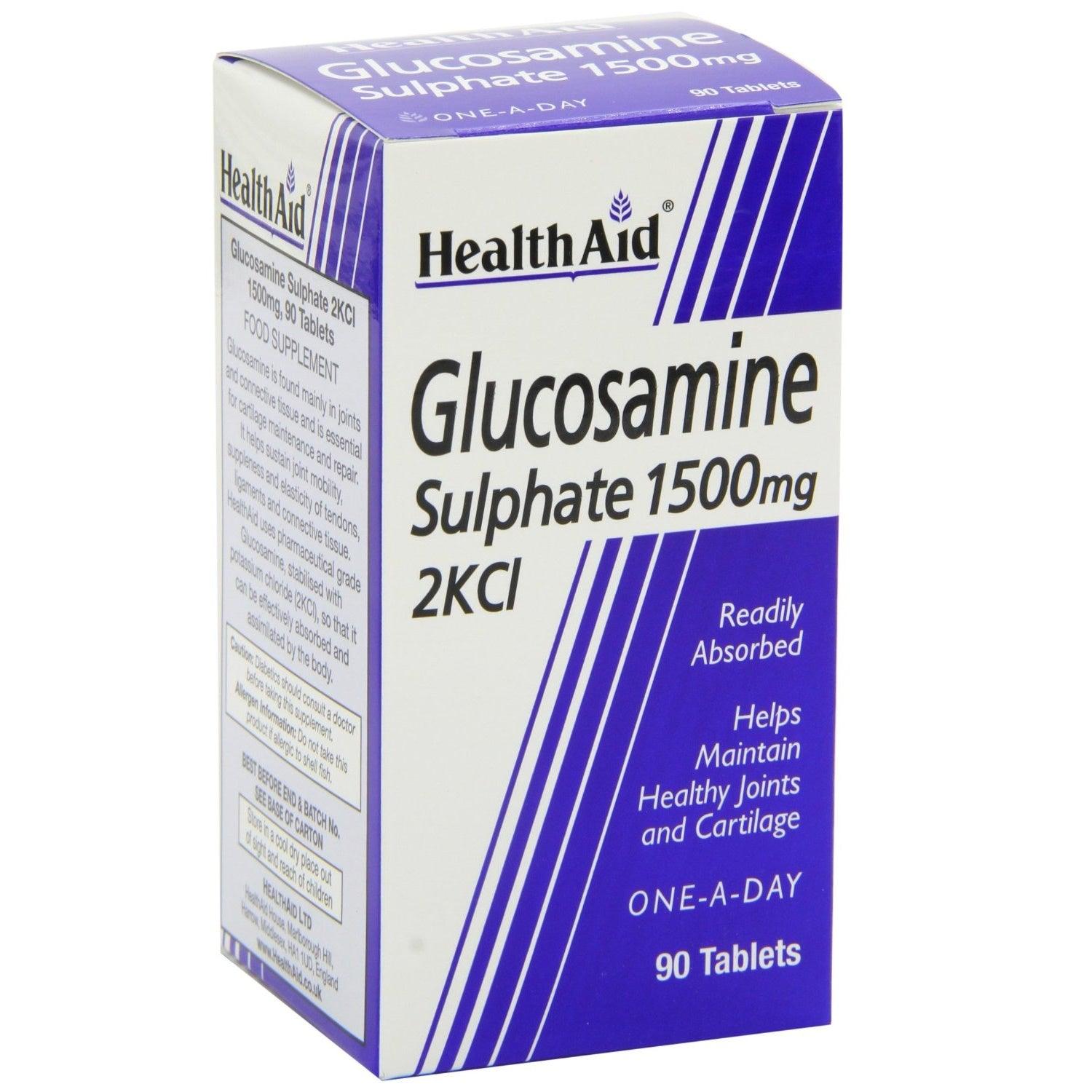 Health Aid Glucosamine Sulphate 1500mg Tablets - Brivane