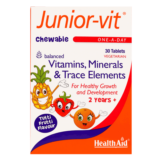 Health Aid Junior-Vit Chewable Tablets - Brivane