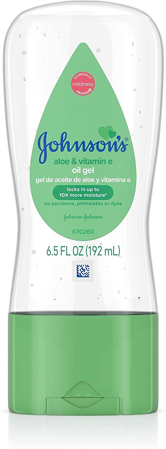 Johnson's Baby Oil Gel with Aloe Vera and Vitamin E - Brivane