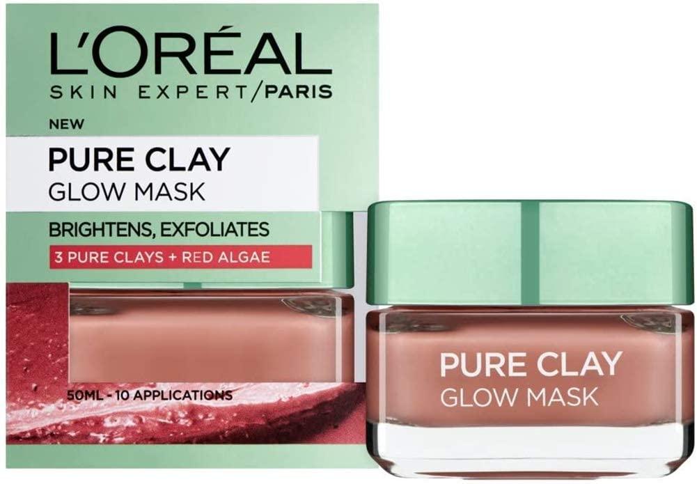L'Oreal Pure Clay Glow Face Mask - Brivane