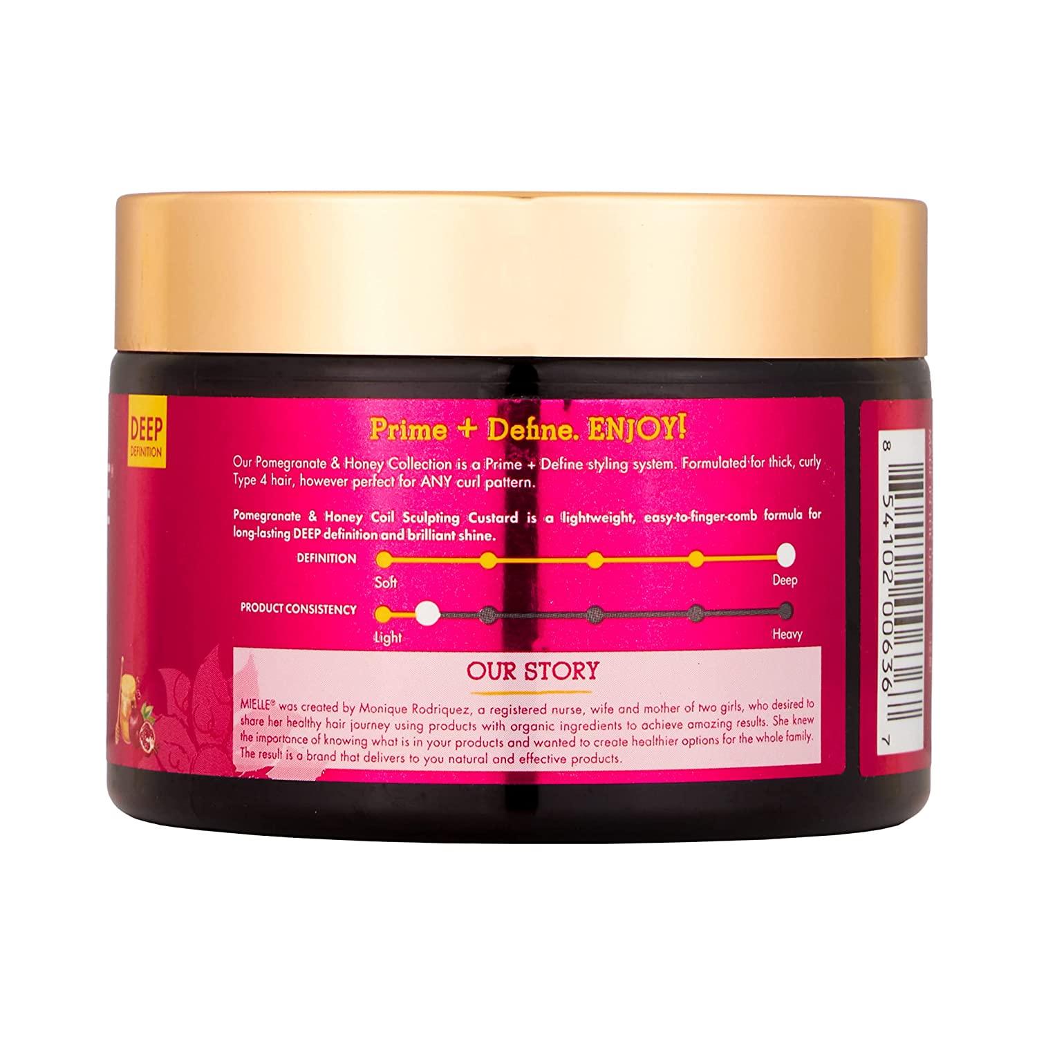 Mielle Pomegranate and Honey Coil Sculpting Custard - Brivane