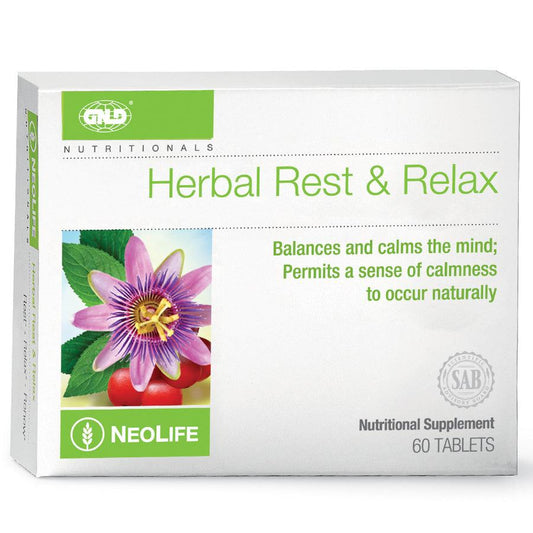 NeoLife Herbal Rest And Relax Tablets | GNLD Nutritionals - Brivane